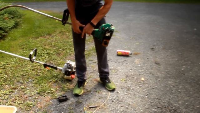Fixing 2 Free Weed Whackers смотреть онлайн