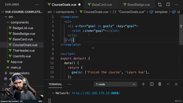 ?BACK TO PROGRAMMING AGAIN- VUE JS LEARNING?Day 50 LEARNING TO DEV STUFF смотреть онлайн