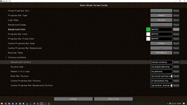 Simple Splash Screen Showcase Forge 1.16.5 смотреть онлайн