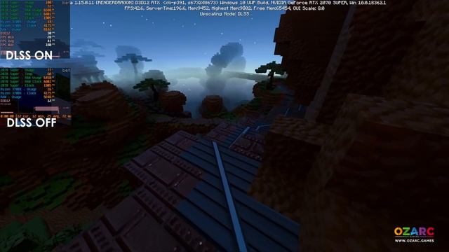 Minecraft RTX - DLSS Benchmarks : 169% FASTER [4K 60p]