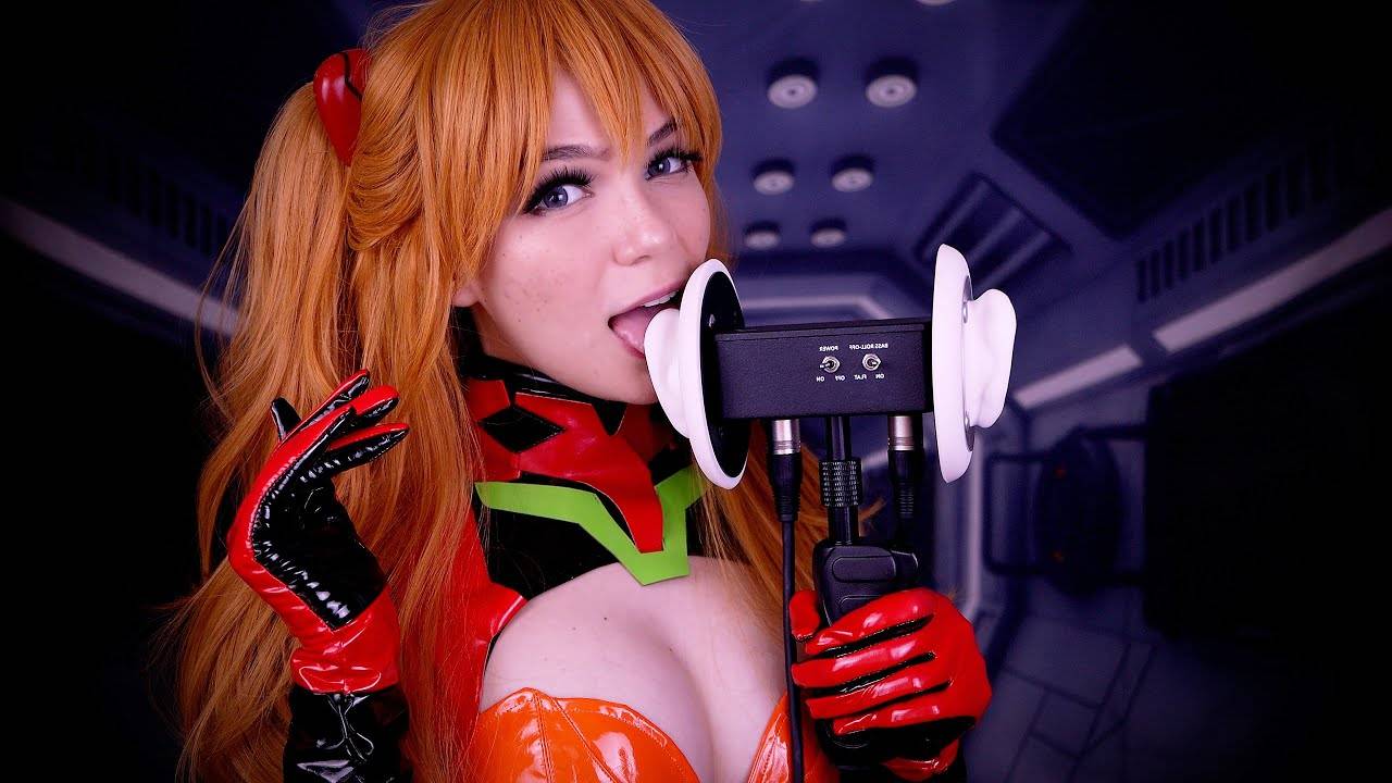 💝 Maimy ASMR ~ [АСМР] Облизывание ушей с Аской ❣️ ASMR Neon Genesis Evangelion