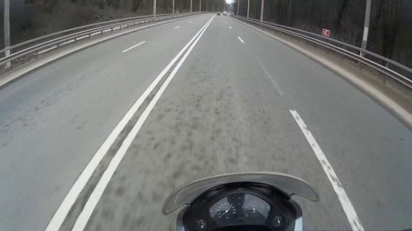 2017 0311 Симферополь Алушта на мотоцикле