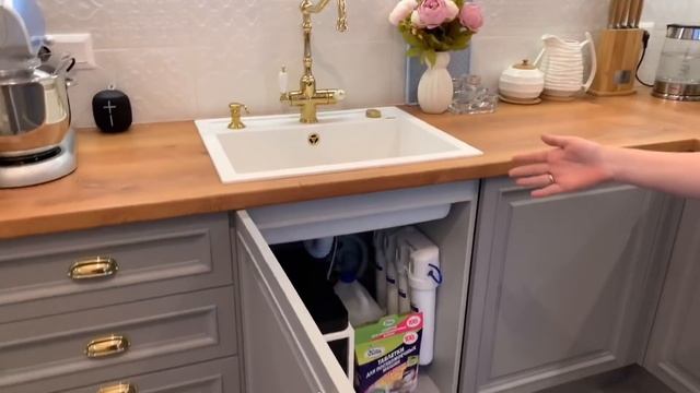 Самая красивая и уютная кухня! Рум тур. Волшебный уголок. Серая кухня. Кухня-гостиная смотреть онлайн