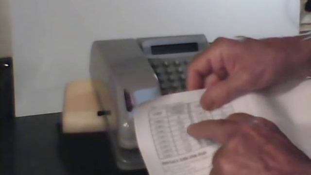 PC-16 Electronic Check Writer смотреть онлайн