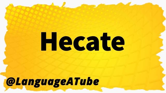 Hecate Pronunciation ⚡️ How To Pronounce Hecate! смотреть онлайн