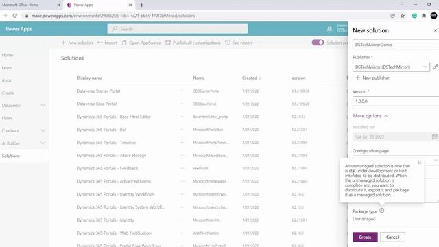 Power Apps Model Driven Tutorial Part 2 : Tables In Dataverse and Create Your First Table смотреть онлайн