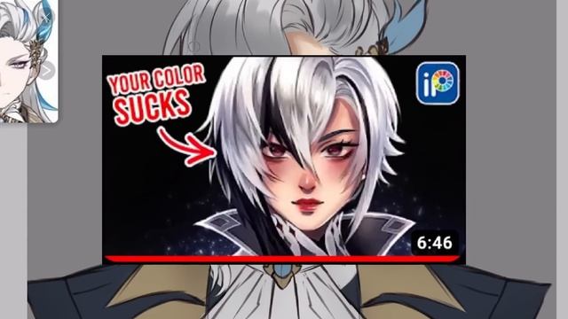 CAN YOU RENDER LIKE A PRO IN IBISPAINT??? | Drawing Neuvillette Genshin Impact смотреть онлайн