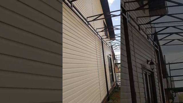 Навес своими руками 2 день смотреть онлайн