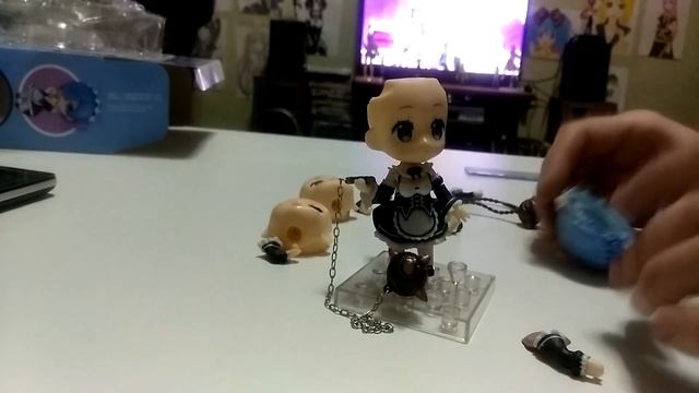 Обзор аниме фигурки Рем ReZero Nendroid