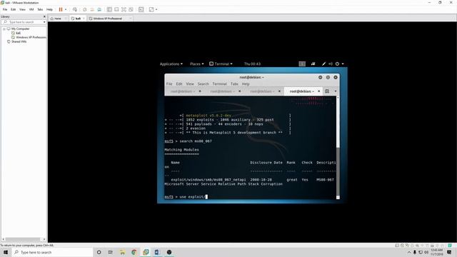 How to Exploit windows xp with kali linux using VMWare workstation pro смотреть онлайн