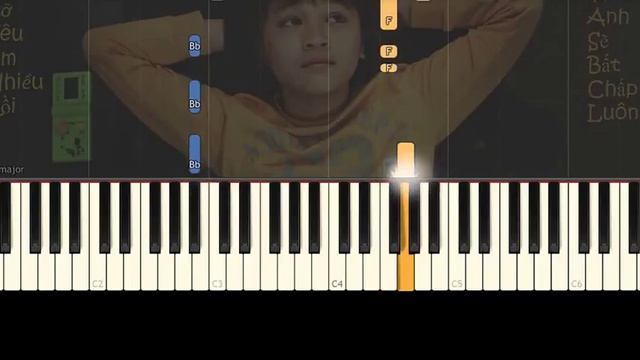 [PIANO ĐƠN GIẢN] Hướng Dẫn: Đã Lỡ Yêu Em nhiều - JustaTee (Tutorial) смотреть онлайн