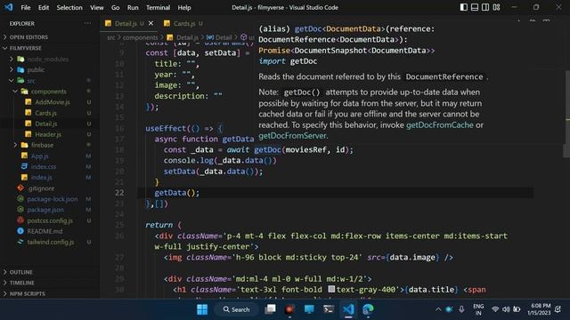Filmyverse React Project in Hindi | Tailwindcss | Firebase | Firestore DB | OTP Authentication смотреть онлайн