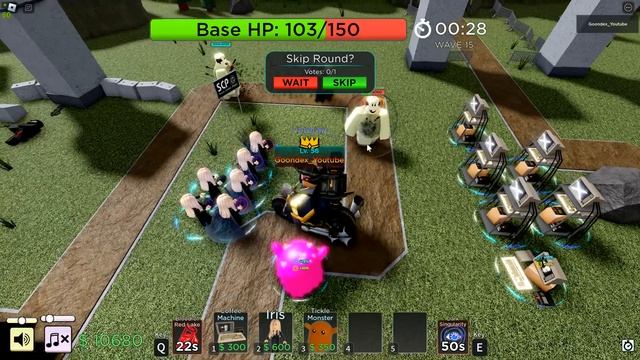 Only Evolved Iris and Support Roblox SCP Tower Defense смотреть онлайн