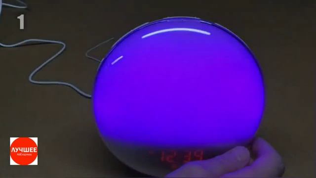 Световой будильник light alarm clock смотреть онлайн