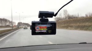 SilverStone F1 CityScanner Обзор регистратора с gps-информатором