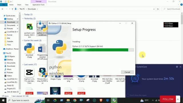 Install Python and PyCharm on Windows 10 in Bangla || বাংলা পাইথন টিউটোরিয়াল || 01 смотреть онлайн