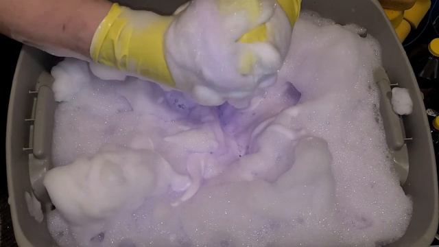PINE SOL 300 Oz ASMR SPONGE / LAVENDER / 18 Gallon Bucket / FAST & SLOW SUDS / BUBBLE / RELAX SLEEP