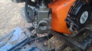 Мотороллер Муравей с двигателем от мотоблока