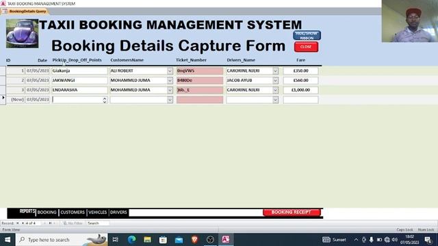 Create a full Professional Taxi booking Management System with MS Access - Step-by-Step Guide PART смотреть онлайн