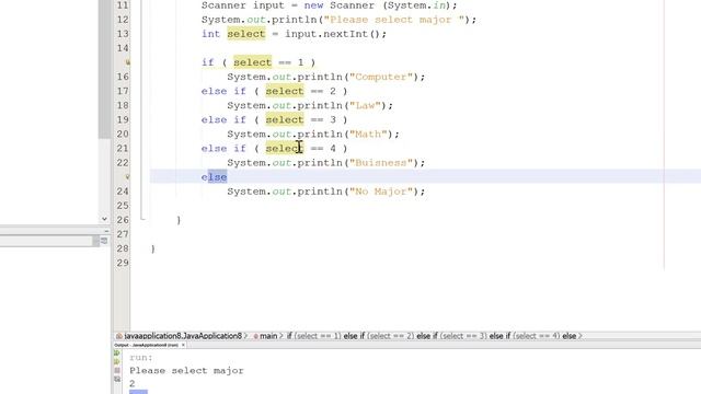 Programming 1 Java - 2.9 Switch смотреть онлайн