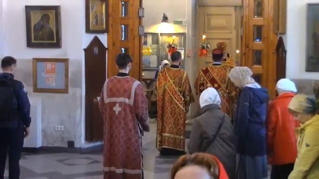 22 апреля 2023 года. Всенощное бдение в канун АНТИПАСХИ - Недели 2-ой по Пасхе, апостола Фомы. смотреть онлайн