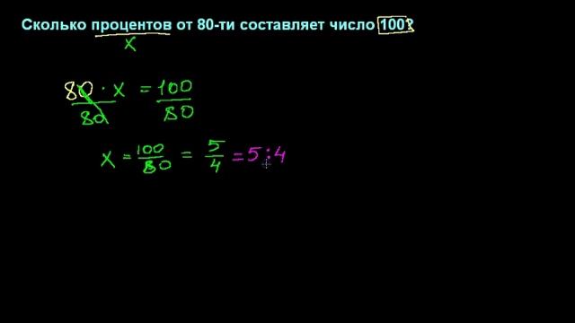 Решение задачи на проценты (часть 2) смотреть онлайн