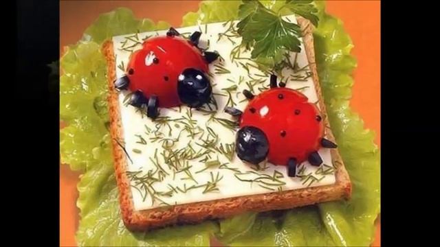 Красивые бутерброды для детей смотреть онлайн