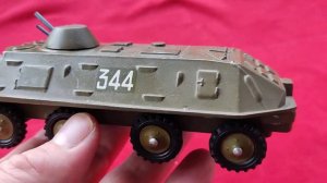 Масштабная модель Бронетранспортер БТР 60 ПБ, 1:43, техника СССР.