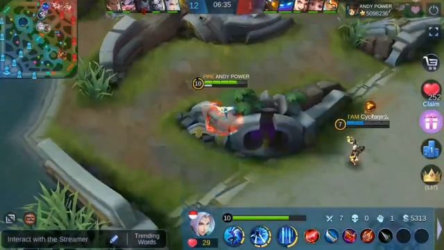 Insane Damage Ling ! MLBB Ling 9 Min 15 Lv - By ANDY POWER - Global Ling Mobile Legends смотреть онлайн