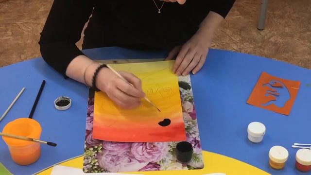 Нетрадиционная техника рисования Тинга-тинга