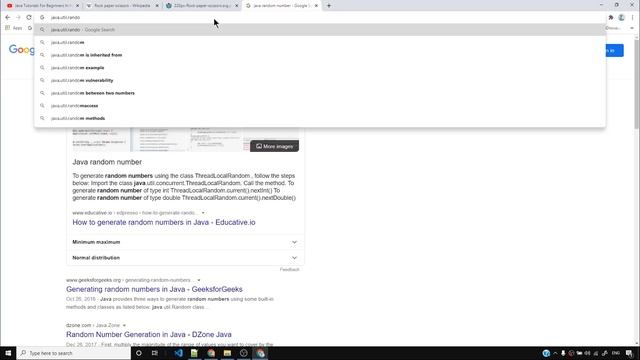 Java Programming Exercise 2: Rock, Paper Scissors Game in Java смотреть онлайн