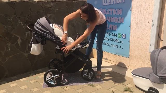 Коляска Nuovita Carro Sport 3в1 быстрый обзор смотреть онлайн