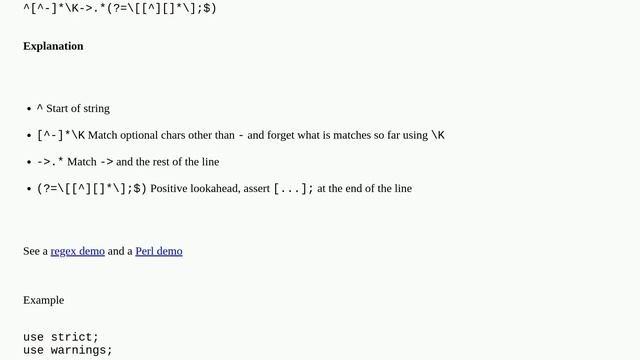 Perl Regular expression to read square bracket смотреть онлайн