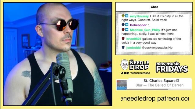 Fantano react Blur "St.Charles Square" смотреть онлайн