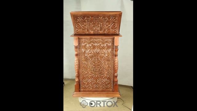 Аналой центральный "Ивановский" светлый, 70х50х120 см смотреть онлайн