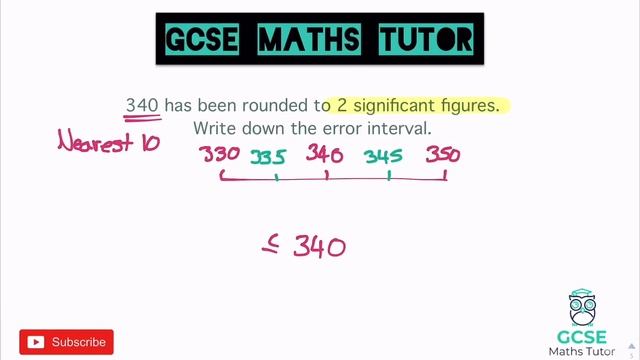 Bounds - Error Intervals (Higher & Foundation) | GCSE Maths Tutor смотреть онлайн