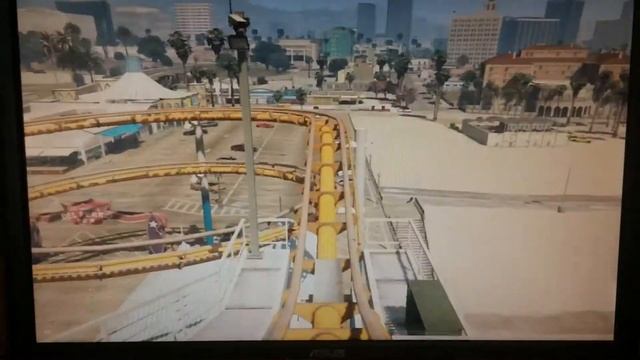 GTA V PC - Rollecoaster ride (8800GT 512MB) смотреть онлайн
