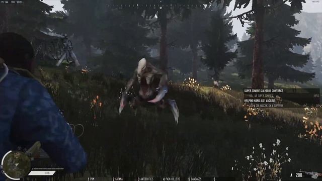 INFESTATION THE NEW Z (SURVIVOR MODE) - KILLING SLICER ZOMBIE смотреть онлайн
