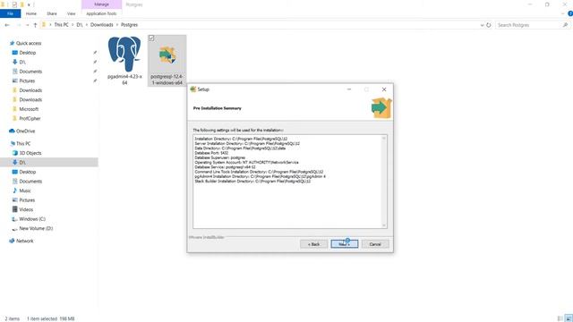 How to Install PostGreSQL and pgAdmin in Windows 10 8 7 смотреть онлайн
