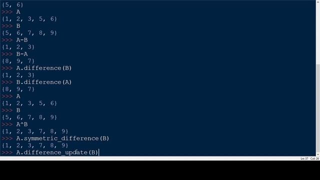 Python for Machine Learning – 22- Set Operations, Built-in functions, Frozen sets смотреть онлайн