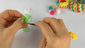 Мини Пасхальные яйца Лумигуруми из резинок. Лумигуруми для новичков