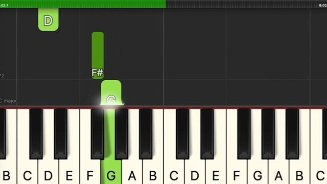 john legend - all of me - piano tutorial - slow easy смотреть онлайн