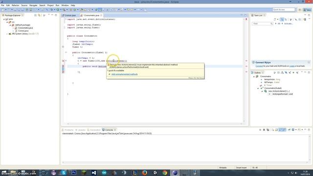 Tutorial 39 - Cronometro (1 di 2) (Java) смотреть онлайн