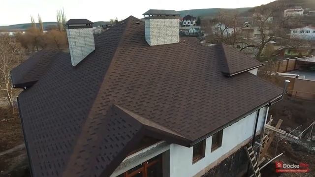 Гибкая черепица Döcke PIE Дёке ПАЙ PREMIUM ГРАНАДА КУНЖУТ смотреть онлайн
