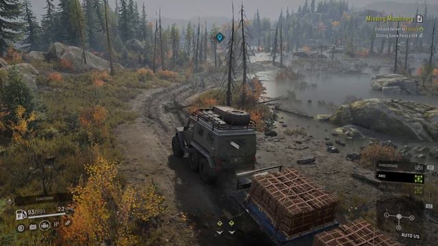 Episode 07 - All Around the Watchtowers! (Black River) | Snowrunner | PlayStation 5 | 4K | Gameplay смотреть онлайн