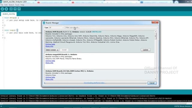 Cara Install ESP32 Untuk Arduino IDE - Lengkap смотреть онлайн