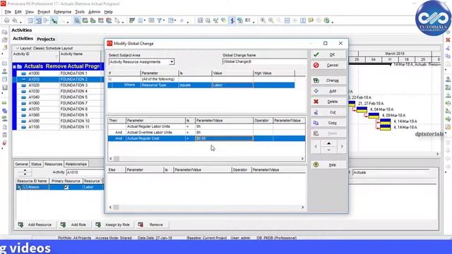 How To Remove Actual Progress From Primavera P6 Schedule || Primavera tutoring || dptutorials смотреть онлайн