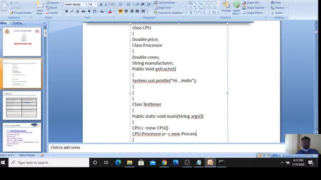 Nested inner Class смотреть онлайн