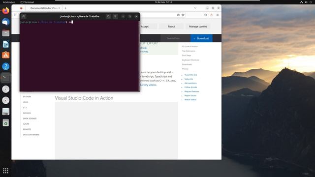 COMO instalar o VS CODE no UBUNTU, muito Simples смотреть онлайн