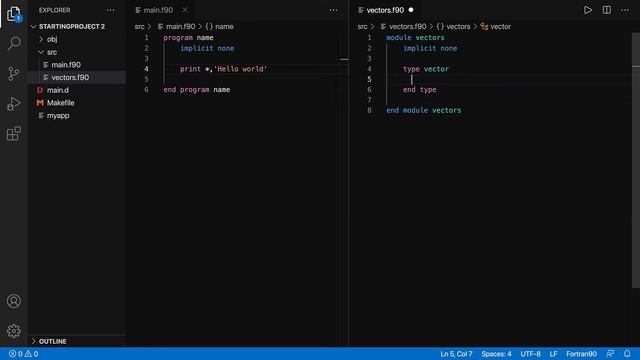 VS Code Workflow Fortran programming смотреть онлайн